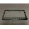 BLVD 1x (Black) TURBO 3D Emblem BLACK Stainless License Plate