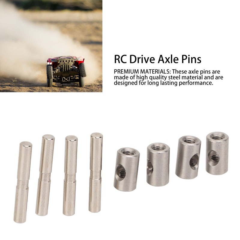 RC Axle Pins Steel Replacement Drive Shaft Pins with Set