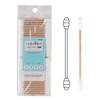 Swirl Cotton Swabs 400 Count 4-Pack Set Double-Sided 4ea