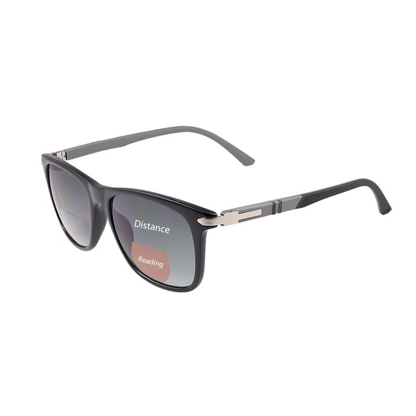 YIMI Polarized Bifocal Reading Glasses Spring Hinge UV400 Sun Readers