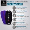 Autobase Silicone Key Fob Cover for 2023 2024 2025 Nissan