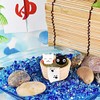 CYK1212 Cute Handmade Glass Work Hot Springs Cat Pair