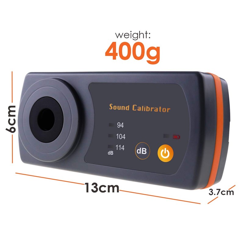 Data Logging Sound Level Calibrator Meter with Backlight and Decibel
