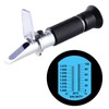 Salinity Refractometer for Aquarium Salinity Tester Refractometer with ATC and Dual Scales 0~100‰& 1.000-1.070 Specific Gravity Saltwater Refractometer for Seawater Marine Fishkeeping
