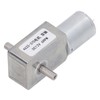 Turbo Worm Geared Motor 2 Shaft High Torsion Micro Gearbox
