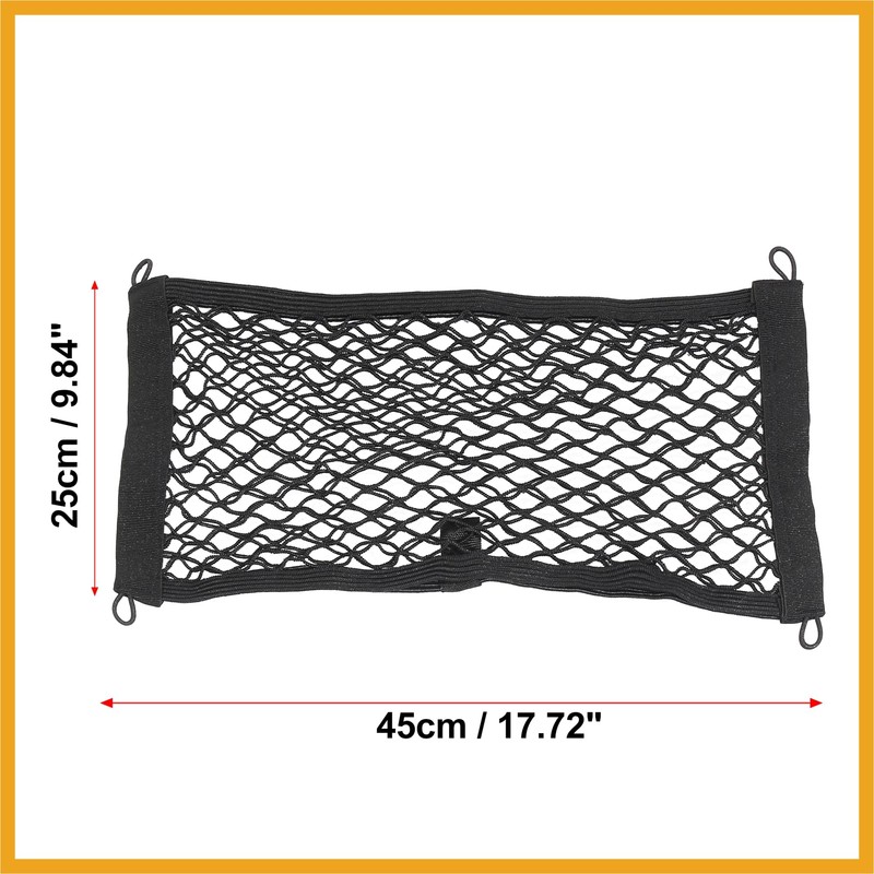 Partuto Large Cargo Net for Car Trunk RV Boats Storage