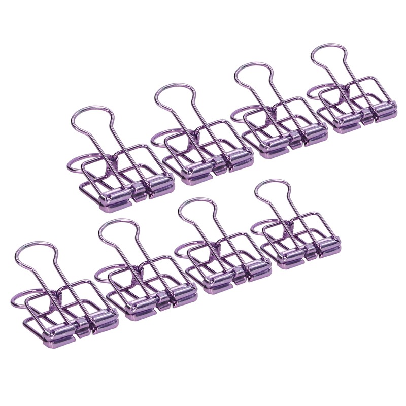 80 Pcs Binder Clips 19mm Powerful Clamping Force Durable Metal