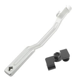 Minho Universal Aotomotive Wrench Extender Adaptor + Wrench Extender Bar in Heat Treated Steel Material for 1/2 Inch or 21mm Hex Drive,Mechanical and Automotive Labor-Saving Tools,Black Color