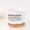 DecStic Execution Definition Ceramic Planters Bible Verse Planters for Outdoor