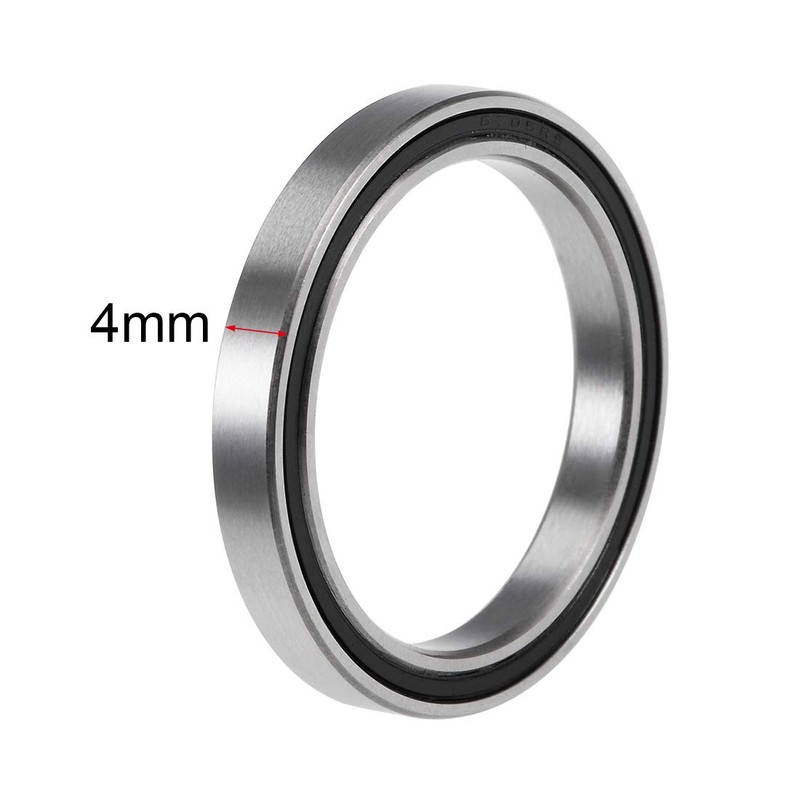 sourcing map 6705-2RS Deep Groove Ball Bearings Z2 25mm x