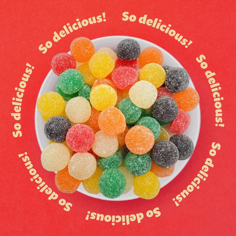 Gum Drops Giant | 2-Pound Pack | Classic Jelly Candy