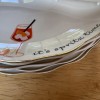 Godinger Appetizer Plates 6in Ceramic Set of 4 IT'S SPRITZ