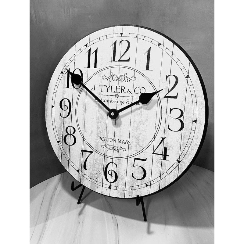 The Big Clock Store Gray Clocks | Ultra Quiet Quartz