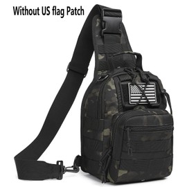 ATBP Small Tactical Sling Backpack Bag for Men Military Shoulder Bag Pack EDC Crossbody Bag for Hiking 7 Liters