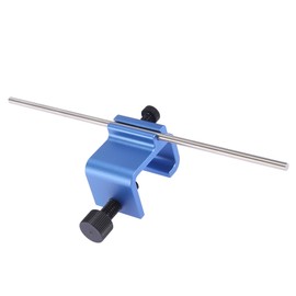 Partuto 1 Pc Universal Motorcycle Chain Alignment Tool - Aluminum Alloy Blue