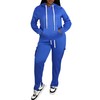 LovelyWholesale Womens Sweatsuits 2 Piece Set Hoodies and Cargo Sweatpants