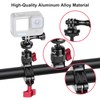 HSU Handlebar Mount for Action Cameras, Aluminum Tripod Mount for