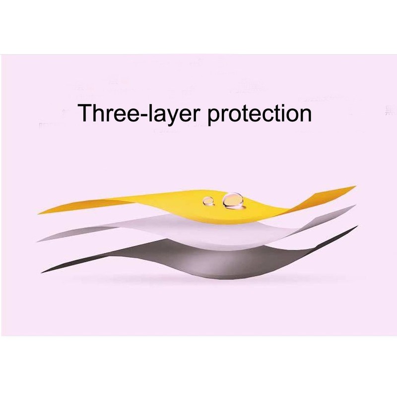 LCY Embroidered Lace Double-deck Anti-UV Parasol Sun/Rain/Snow Folding Umbrella-Yellow