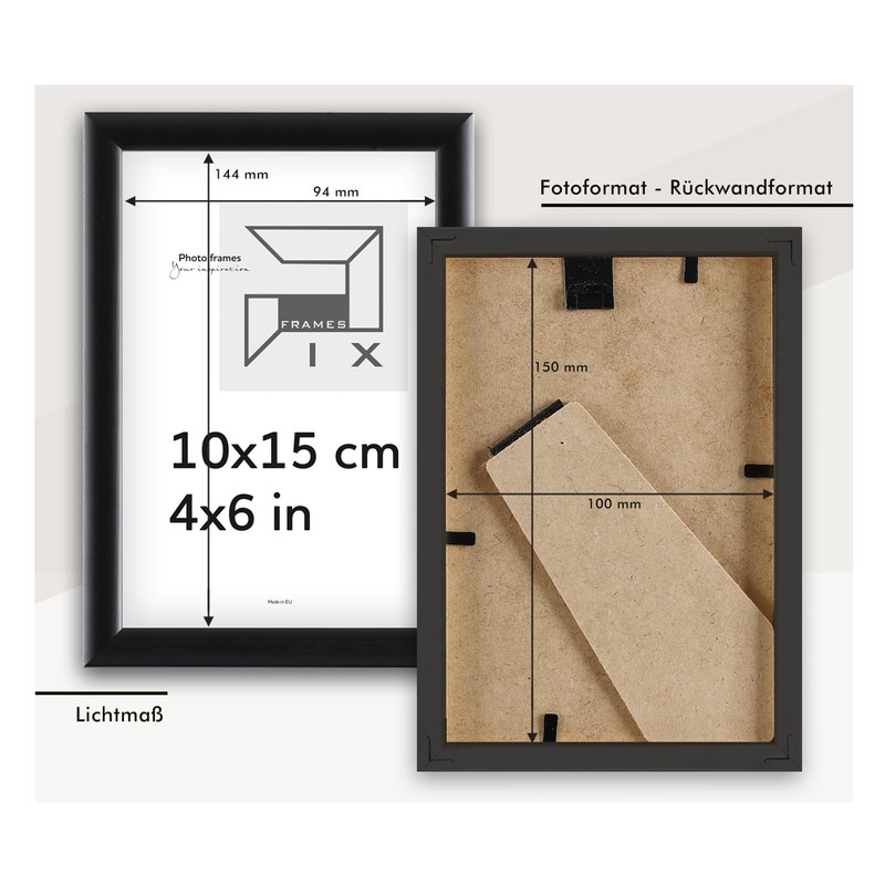 Pix FRAMES Picture Frame - Wooden Photo Frame - Frame