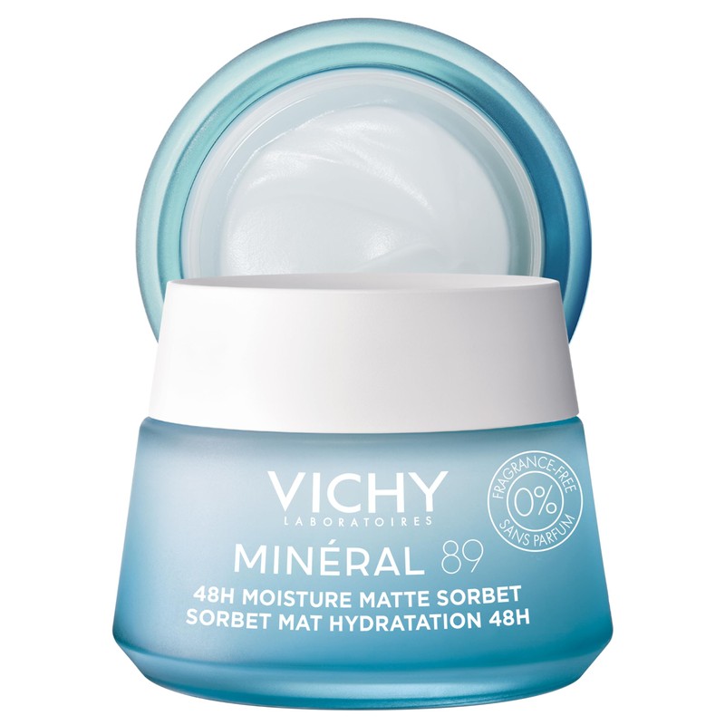 Vichy Minéral 89 Aqua Gel Matificante Dermatológico Piel Grasa 50ml