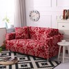 AURLOE Printed Sofa Cover Stretch Couch Covers Set Patterned Loveseat