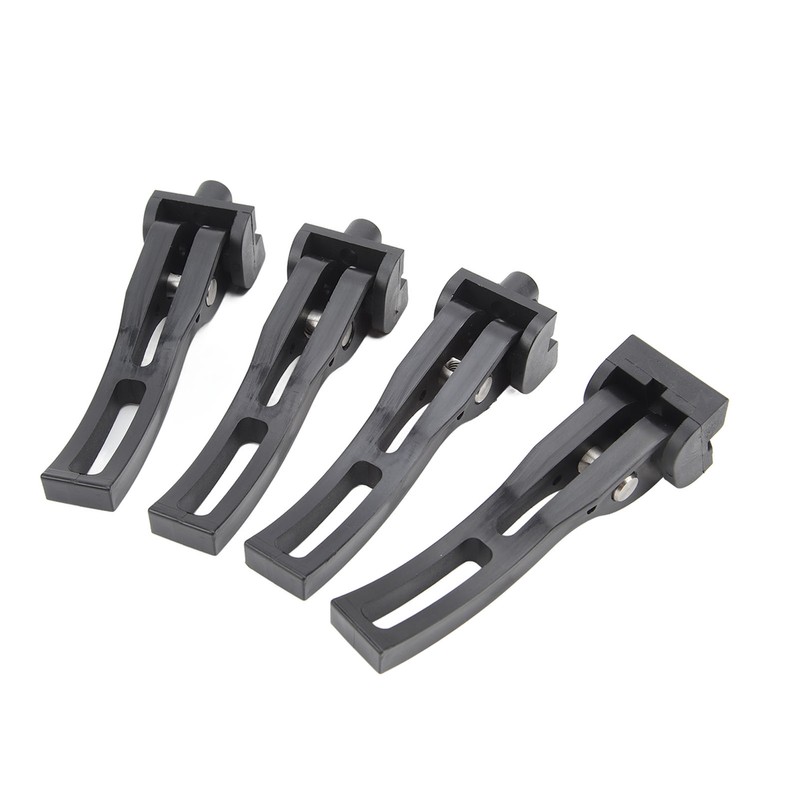 4Pcs Trifold Tonneau Cover Hard Or Soft Folding Clamp Cover