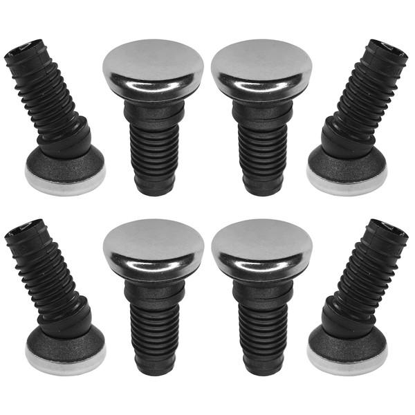 cyclingcolors 8 x Furniture Gliders Adjustable Foot with Joint and