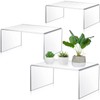 RattanView 3 Pcs Extra Large 13,12,11 Inch Acrylic Display Risers
