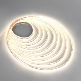 24V LED Strip Lights SMD 2835 Dimmable Tape Light 16.4FT 4000K Natural White 1200Leds Density UL Premium Ultra Bright CRI 90+ Strip for Ceiling Commercial Task Lighting(No Adapter or Controller)