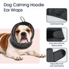 IECOii Dog Ear Muffs No Shake Ear Wrap for Hematoma,Pet