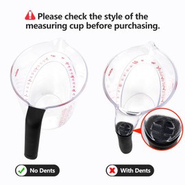 PUREKRA Silicone Lids Only Fit For OXO Good Grips 1-Cup, 2-Cup, 4-Cup Angled Plastic Measuring Cup, Reusable & Durable Silicone Covers, BPA-Free, Dishwasher Safe - Only Lids, Cup Not Included