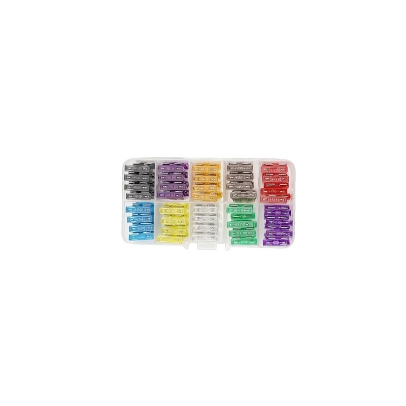 CRWP 100 PCS Automotive Blade Fuse Assortment Kit – Complete
