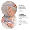 MANI KING 100 Pcs Professional Half Moon Grey 100/180 Standard