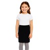 A2Z 4 Kids Plain Pencil Girls Plain Pencil Skirt Trendy