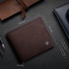 TRUSADOR Savona Full Grain Leather Mens Bifold Wallet RFID Blocking