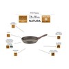 Pinti Natura Series Aluminium Saucepan Diameter 20 cm Non-Stick Coating