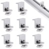 Pack of 8 Solar Panel Bracket End Clamp 30 mm,