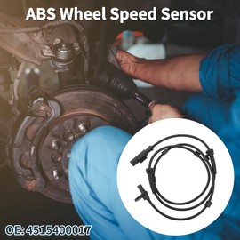 TUCKBOLD ABS Wheel Speed Sensor Rear Left ABS Sensor Anti-lock Braking System Sensor No.4515400017 for Smart Fortwo 2011-2018
