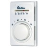 Line Voltage Thermostat, Heat Only, White