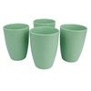 Soptalles Wheat Straw Cups Set of 4, Drinking Cup Reusable