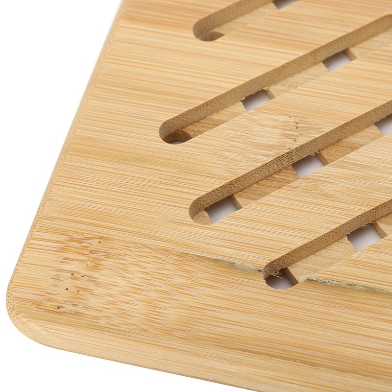 4Pcs Bamboo Table Mat Anti-Scald Non-Slip Bowl Cup Heat Insulation