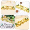 FUNOMOCYA 20pcs Christmas Snowflake Door Hanger Decorations Baubles Xmas Tree