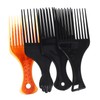 FOMIYES 4sets Detangle Style Afro Comb Wide Tooth Hair Comb