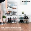 Mueble Zapatera Armario Organizador Repisa Armable Multiusos