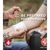Mini First Aid Kit, 100 Pieces Water-Resistant Hard Shell Small