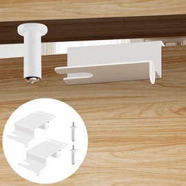 Child Safety Door Top Lock,TAMIDN Top Door Locks for Kids Safety Made of Durable Metal, Adjustable Baby Child Proof Door Knob Lock for Interior Doors (2PC, White)