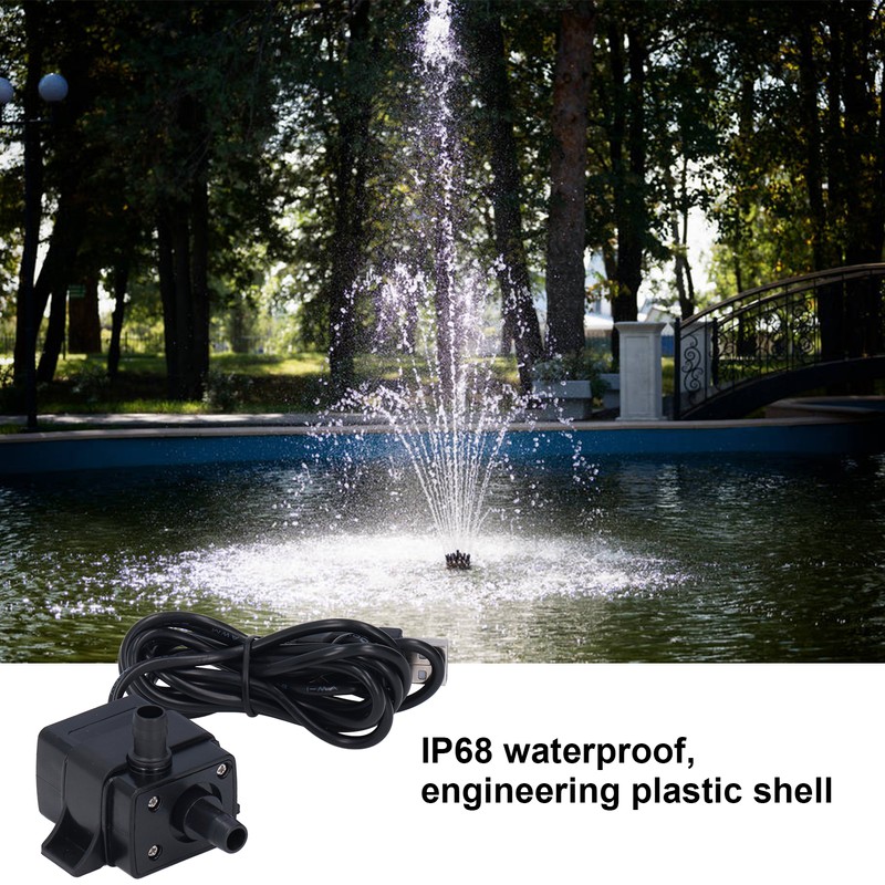 DC5521 Female Connector Water Pump Kit Low Pressure Submersible Pumps