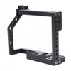 Aluminium Alloy 1/4'' Screw Multiple Holes Camera Cage Rig for