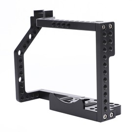 Aluminium Alloy 1/4'' Screw Multiple Holes Camera Cage Rig for Panasonic GH4/5
