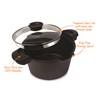 MasterPan 5 QT. Non-Stick Stock N’ Pasta Pot w/Locking Handles